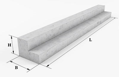 Перемычки бетонные от компании S-Beton Перемычки бетонные от компании S-Beton